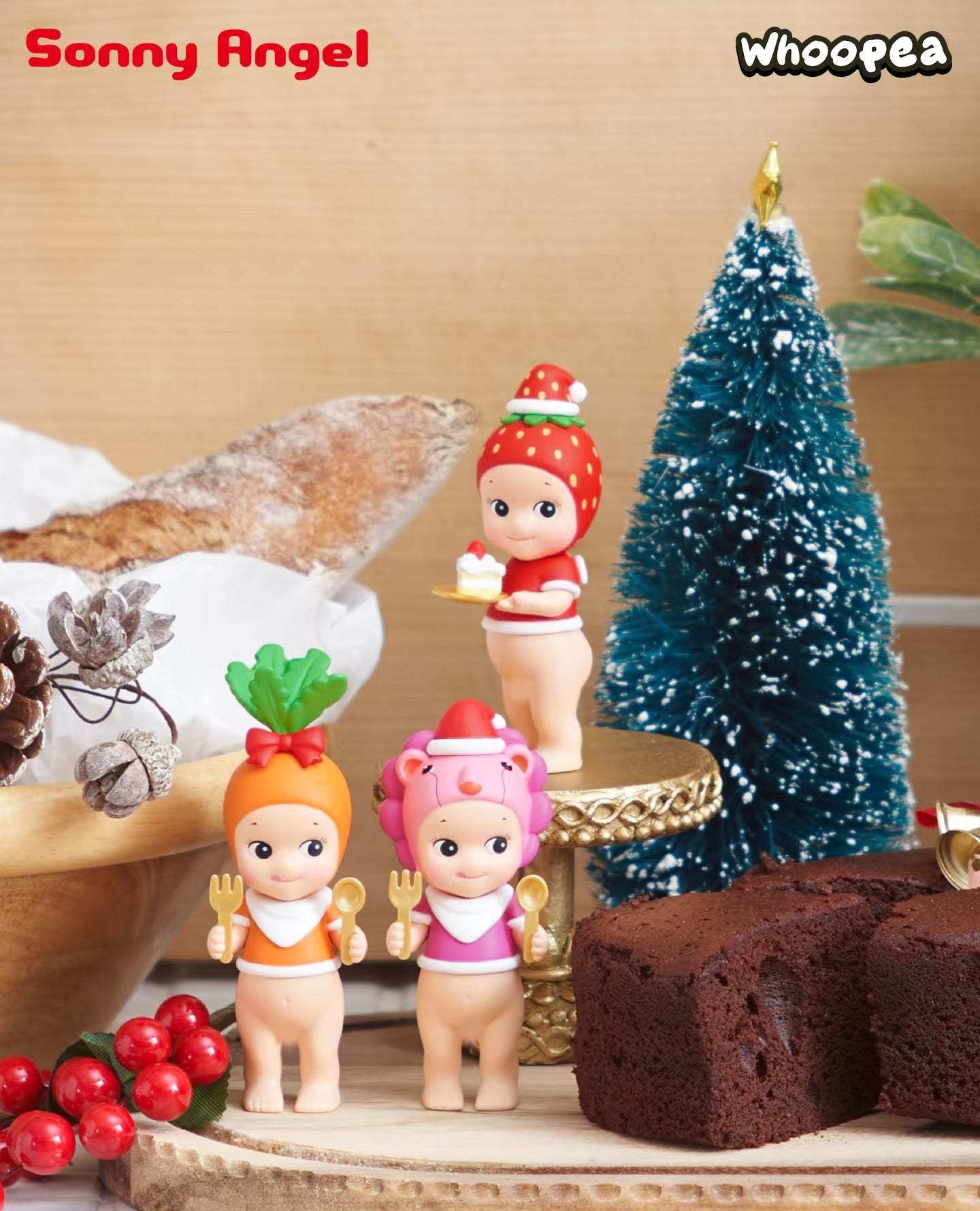 Sonny Angel Christmas Dinner Series Figures, Blind Box