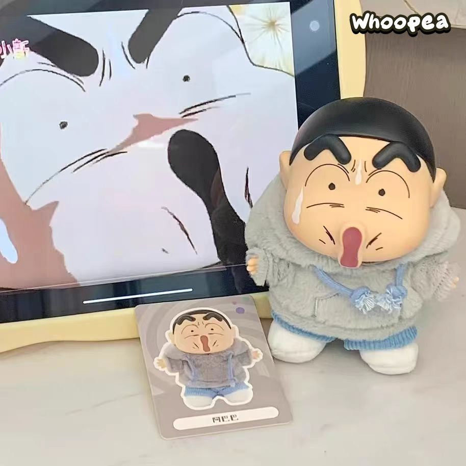 Crayon Shin-chan Emotional Dopamine Series Vinyl Plush Pendant, Blind Box