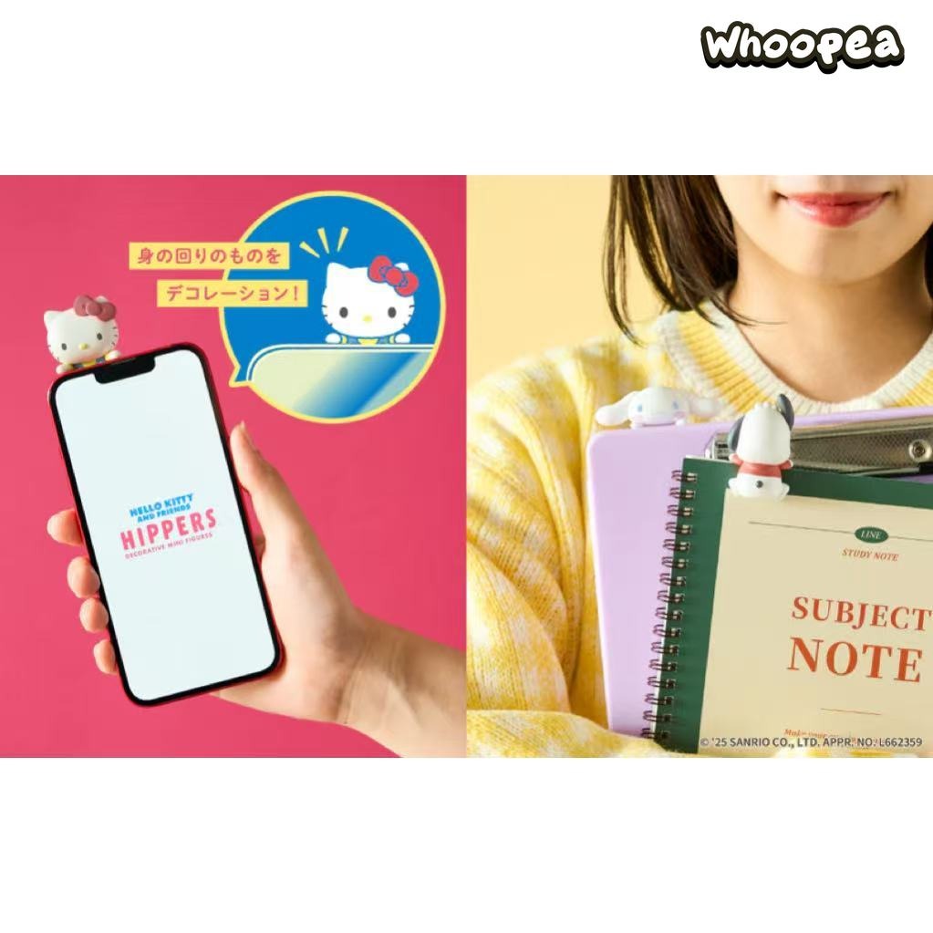 Sonny Angel × SANRl0 Characters HIPPERS HK AND FRIENDS Decorative Mini Figures Blind Box