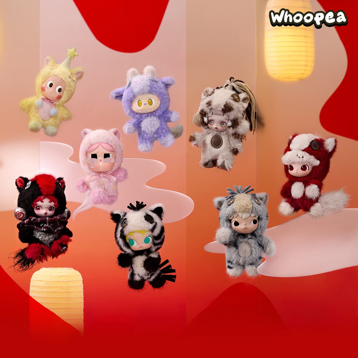 POP MART Have a Good Run Series Plush Pendant Blind Box