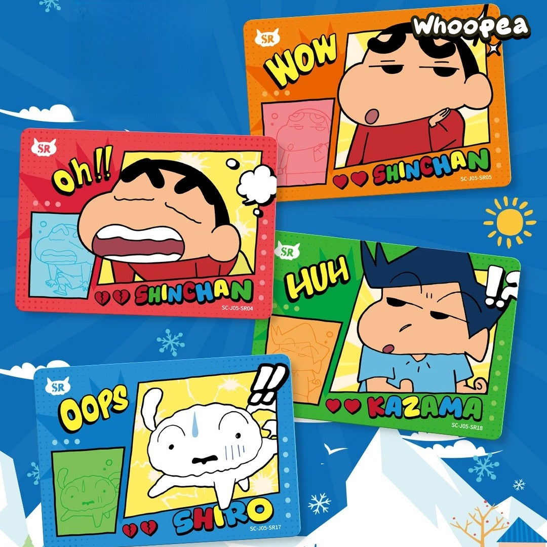 Crayon Shin-chan Winter Joy V5 Series Trading Card Blind Box (PRE-ORDER)