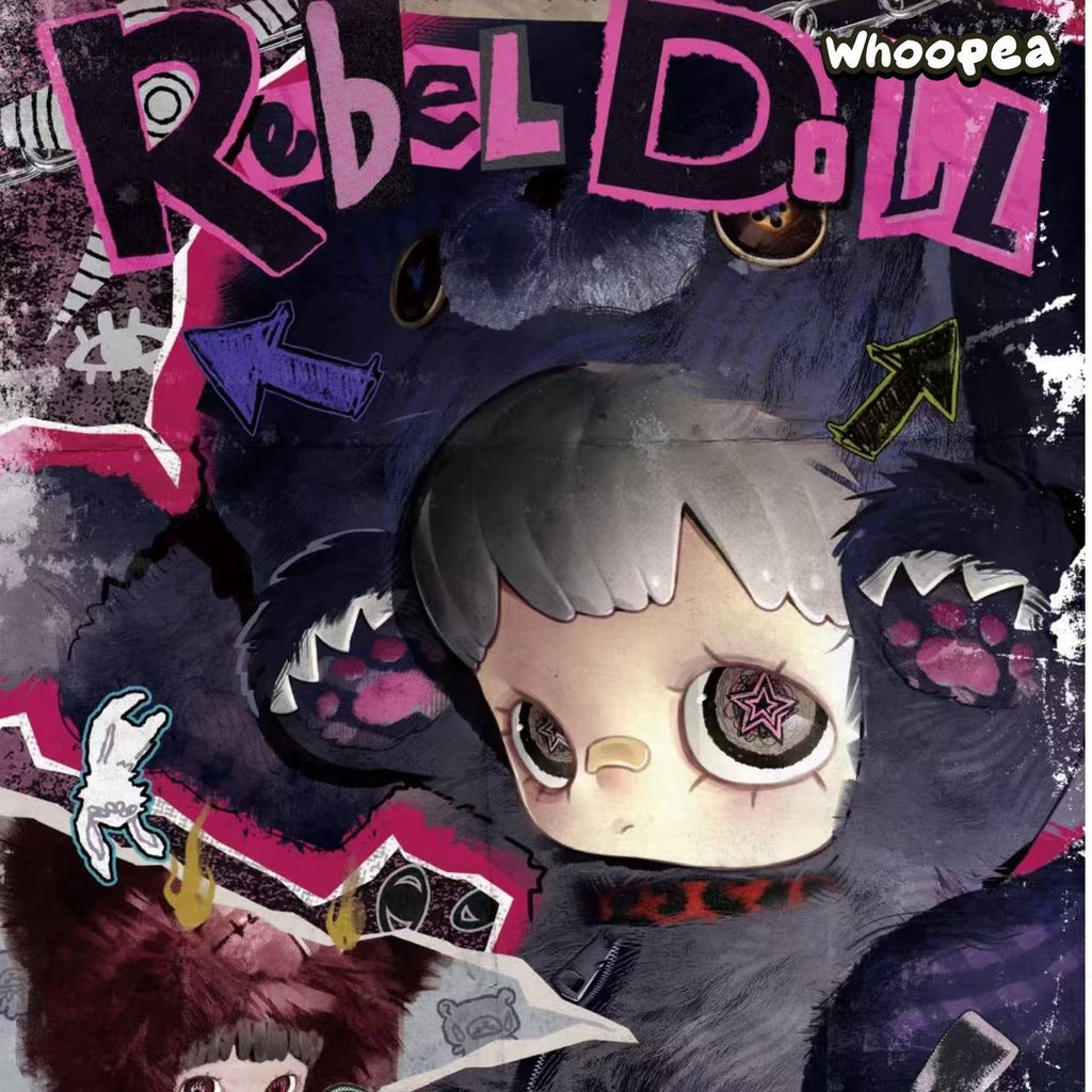 Maymei Rebel Doll Series 400% Plush Backpack Blind Box