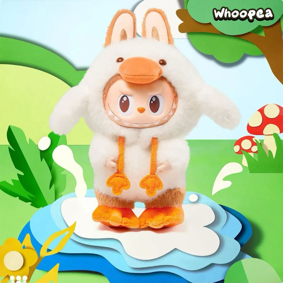 THE MONSTERS Labubu Forest Fairy Tale Series Plush Doll, Hanging Card