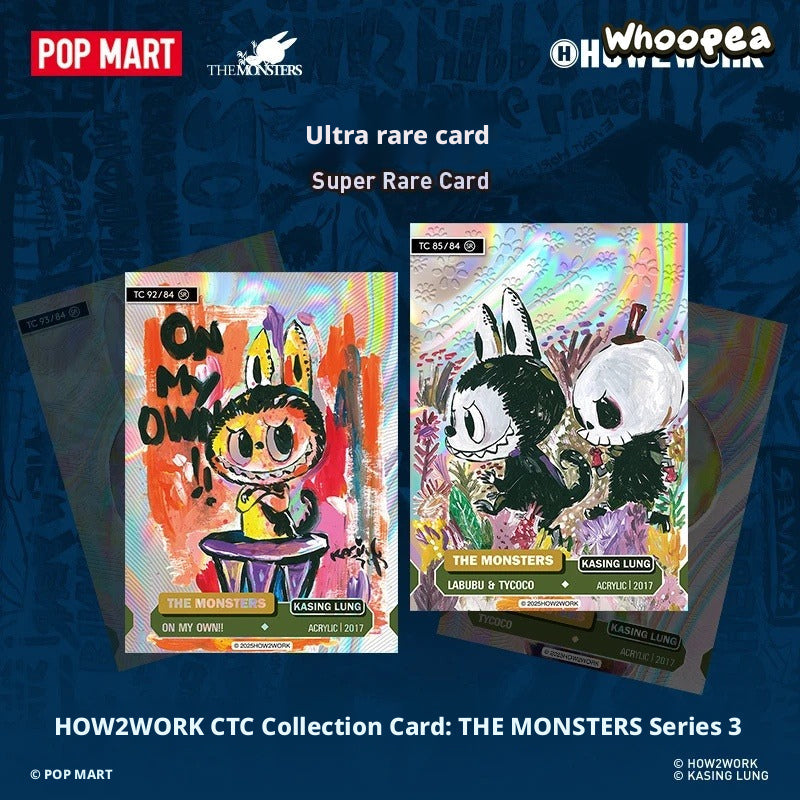 POP MART THE MONSTERS Series 3 - Trading Cards