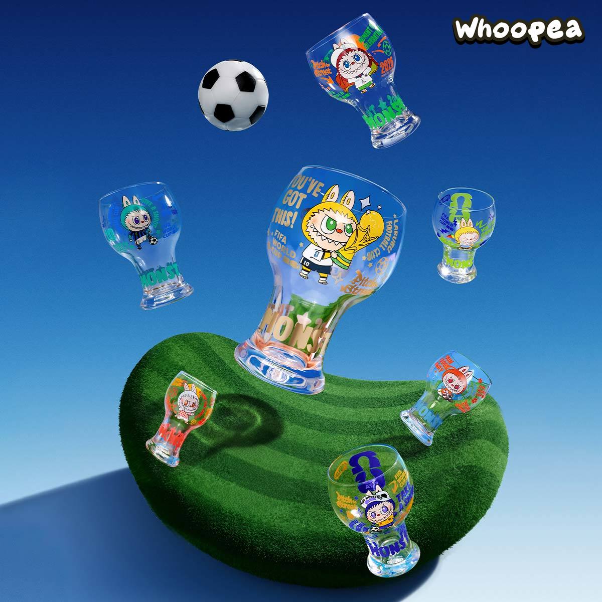 THE MONSTERS × FIFA SERIES-Glass Cup Blind Box