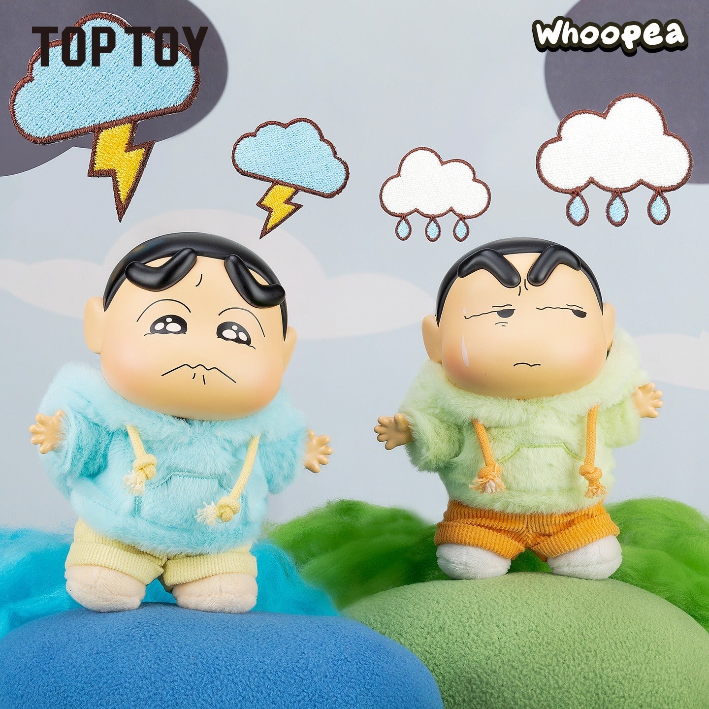 Crayon Shin-chan Emotional Dopamine Series Vinyl Plush Pendant, Blind Box