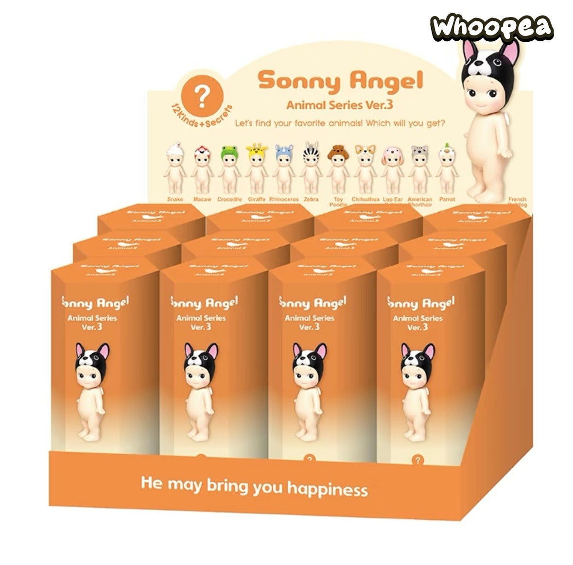 Sonny Angel Animal 3 Series Figures, Blind Box