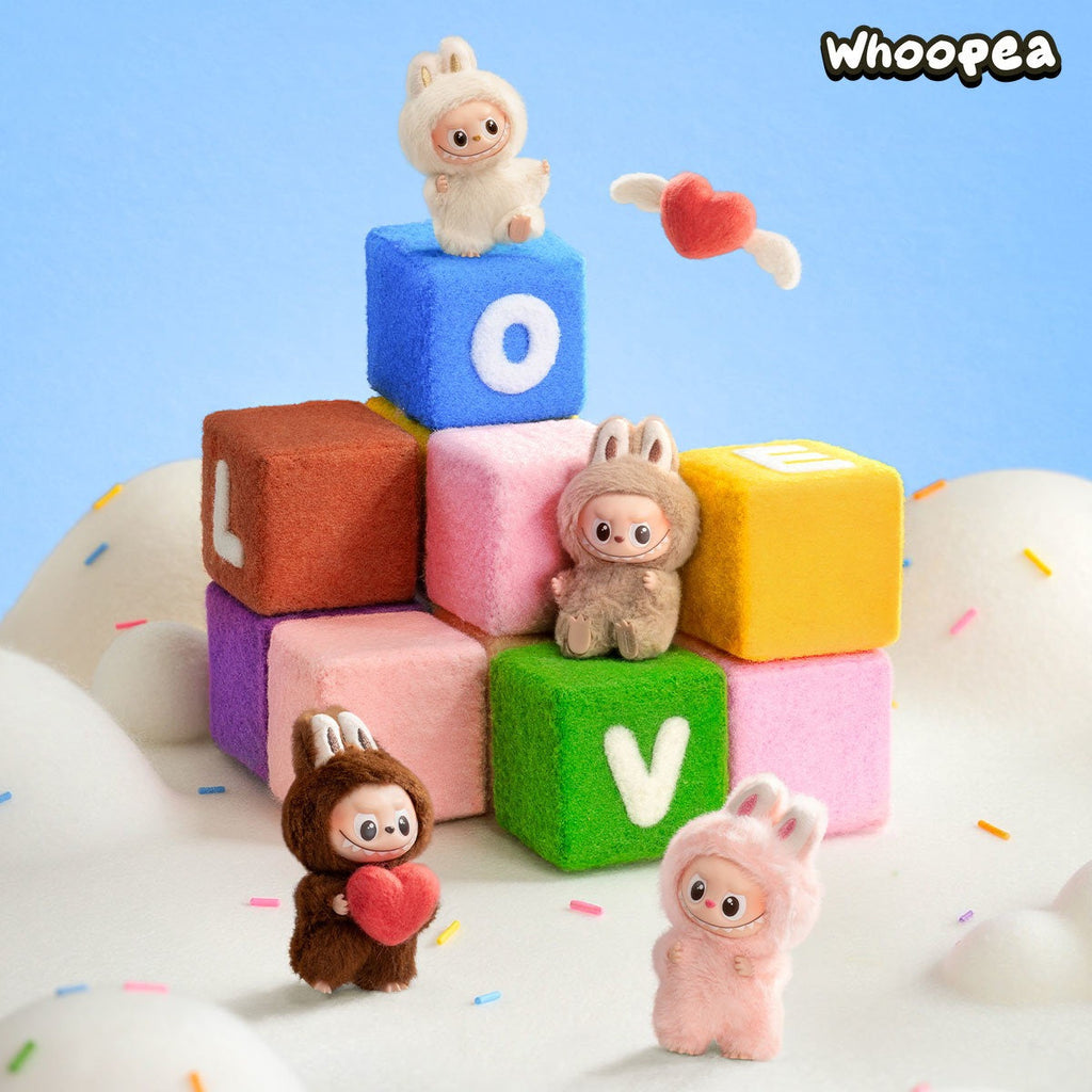 THE MONSTERS Labubu Pin for Love Series-Vinyl Plush Pendant Blind Box (A-M)