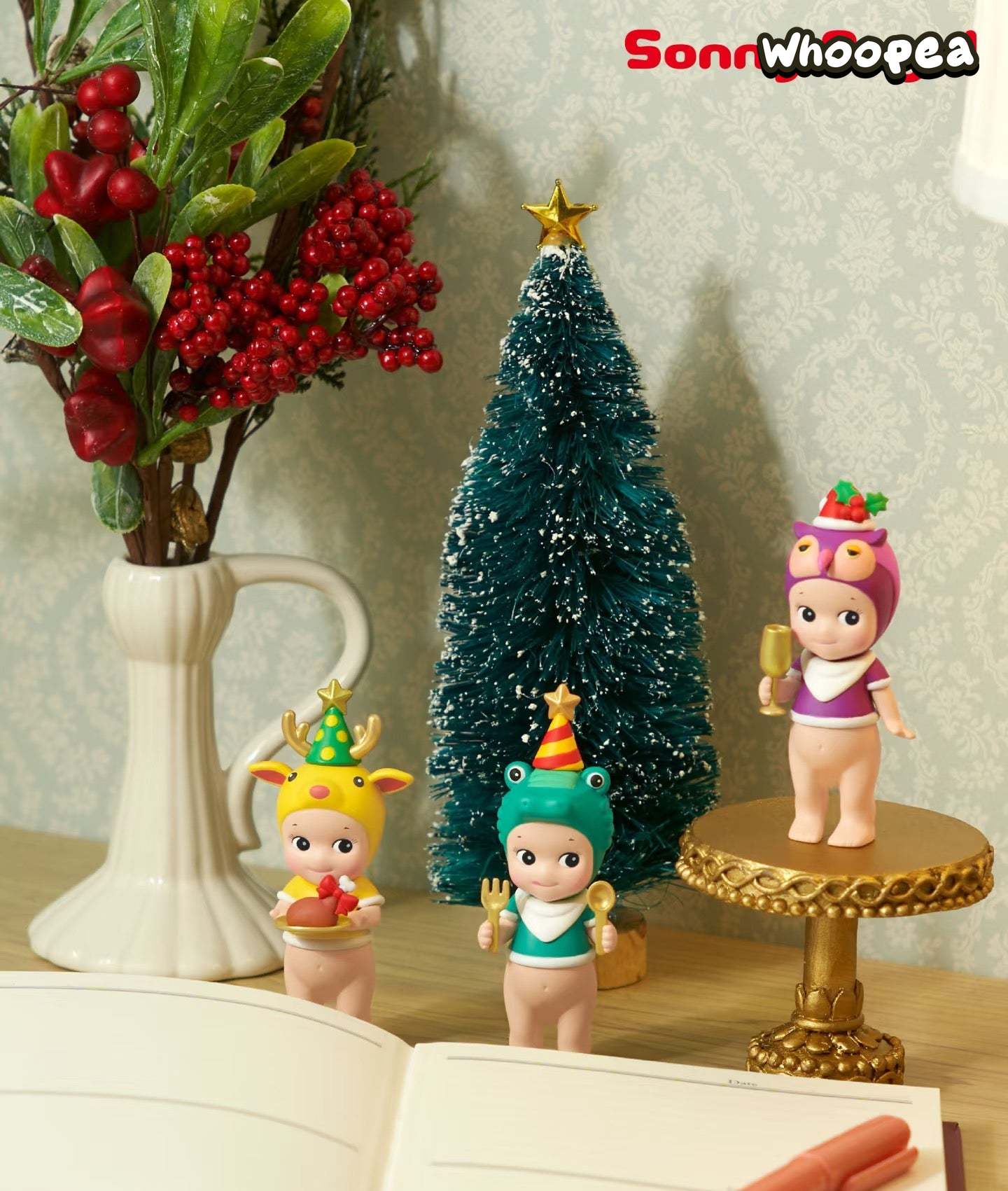 Sonny Angel Christmas Dinner Series Figures, Blind Box