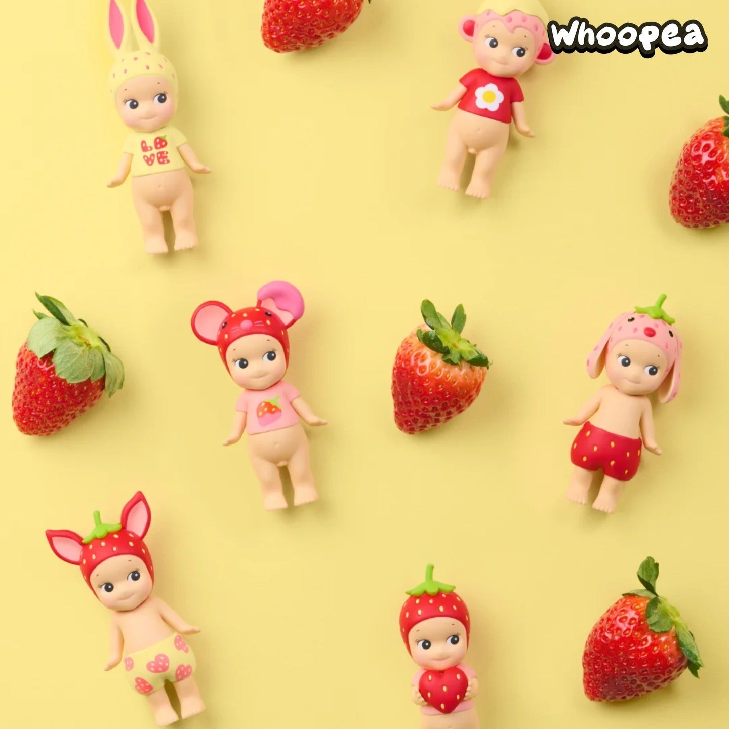 Sonny Angel Mini Figure Strawberry Love Series Blind Box