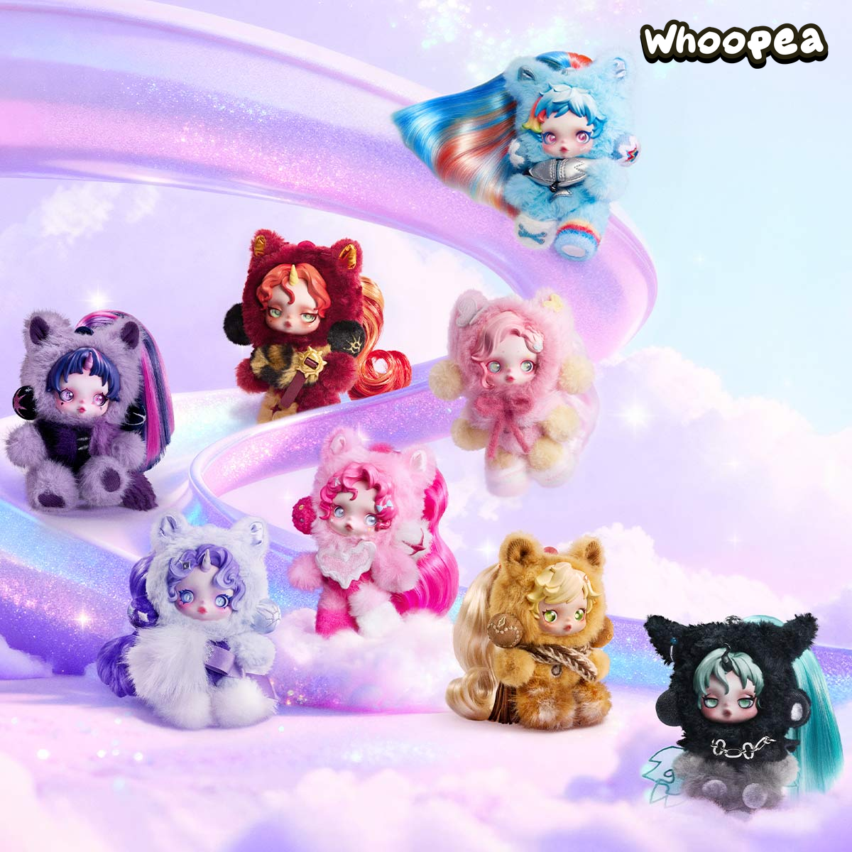 SKULLPANDA × My Little Pony Series Plush Blind Box