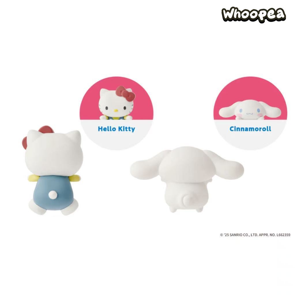 Sonny Angel × SANRl0 Characters HIPPERS HK AND FRIENDS Decorative Mini Figures Blind Box