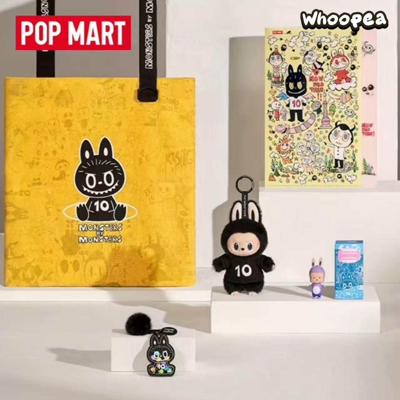 POP MART LABUBU 10th ANNIVERSARY GIFT SET, EXCLUSIVE EDITION