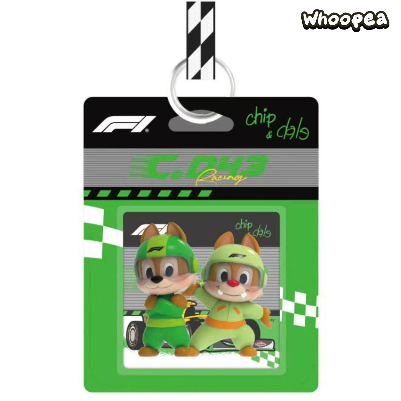 F1 × DSN Speed Moments Series 3D Building Figure Keychain
