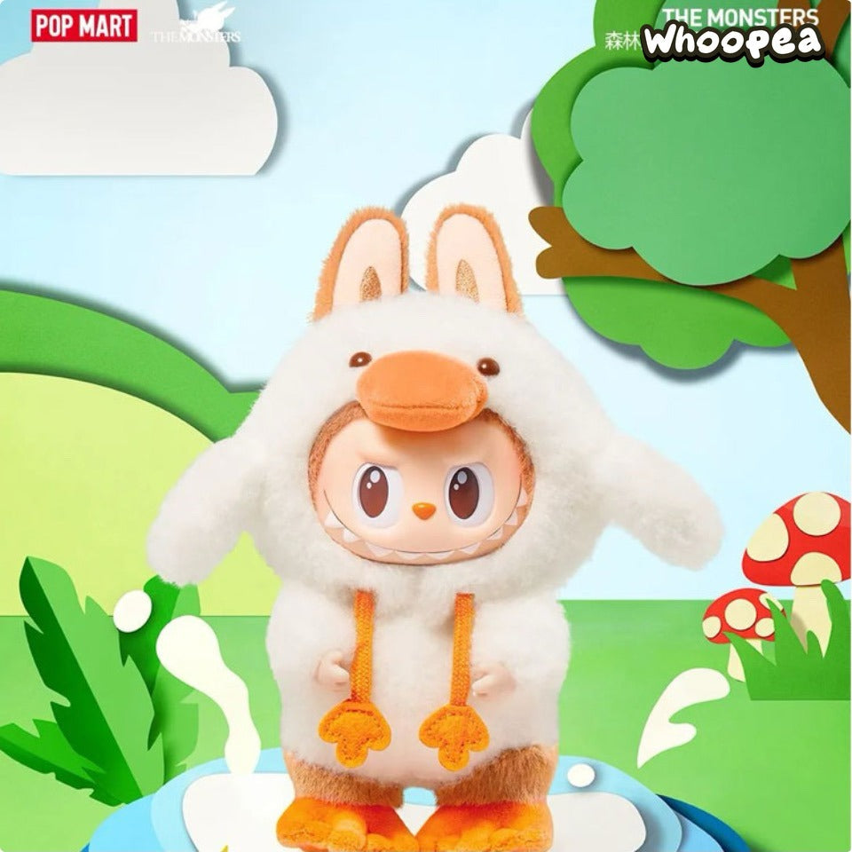 THE MONSTERS Labubu Forest Fairy Tale Series Plush Doll, Hanging Card