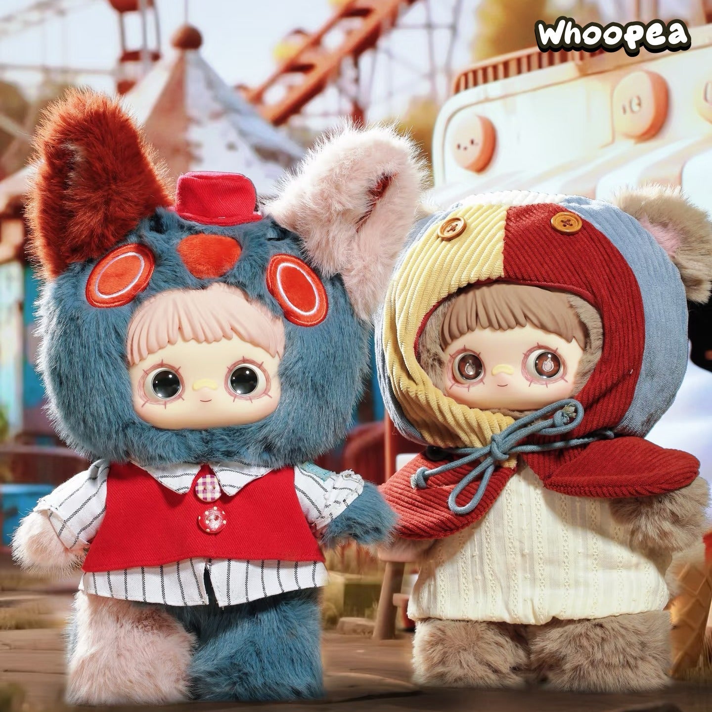 Maymei Forgotten Funfair Series 400% Plush Dolls, Blind Box