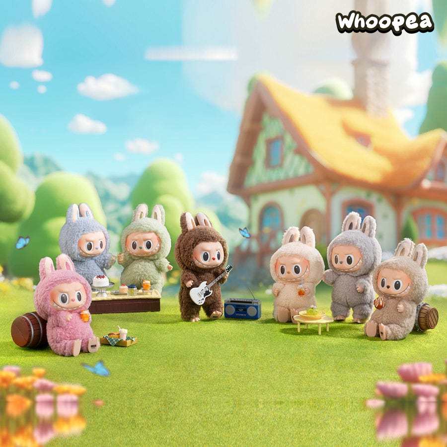 Labubu The Monsters Exciting Macaron Series Plush Pendant Blind Box