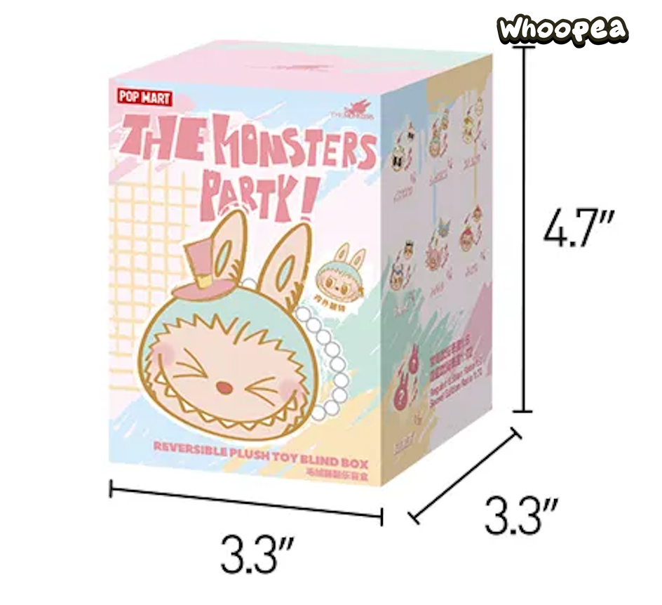 THE MONSTERS Party Series - Reversible Plush Blind Box