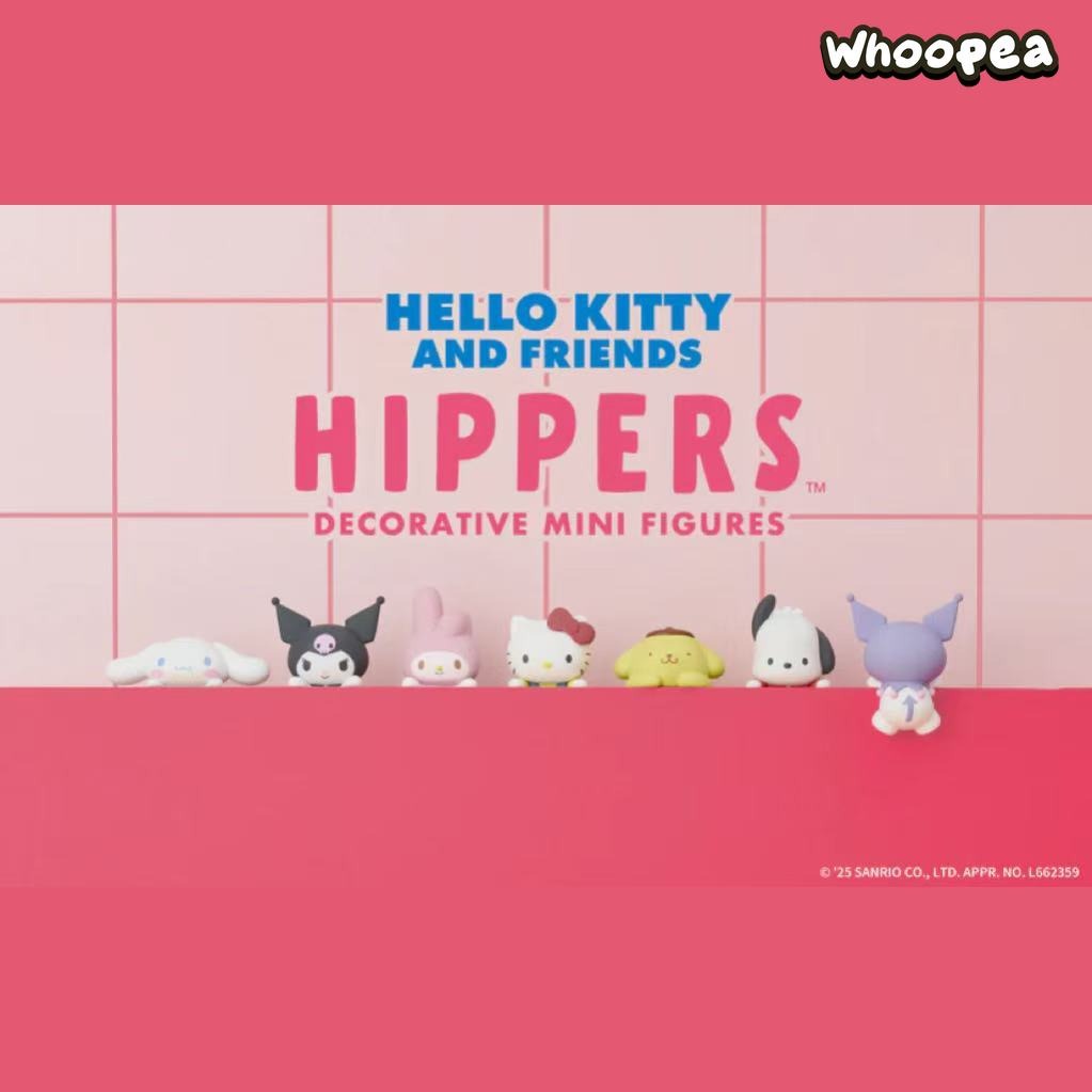 Sonny Angel × SANRl0 Characters HIPPERS HK AND FRIENDS Decorative Mini Figures Blind Box