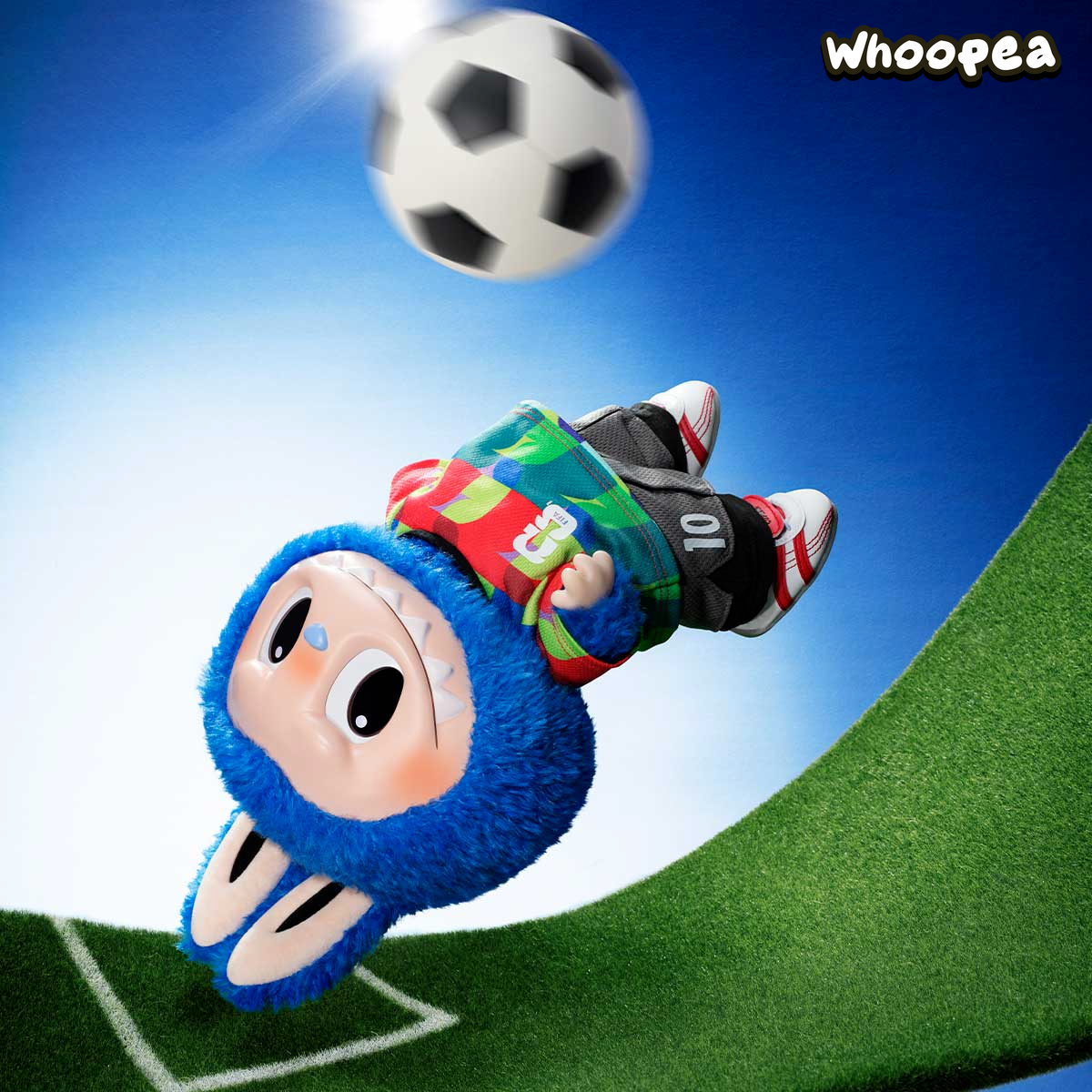 THE MONSTERS × FIFA SERIES-Catch the Win Vinyl Plush Doll