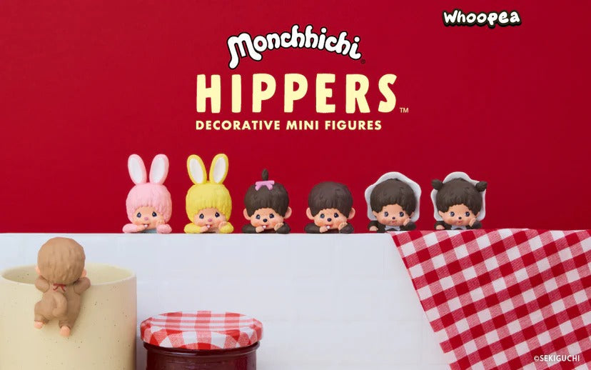 Sonny Angel Monchhichi Hippers Series Figures, Blind Box