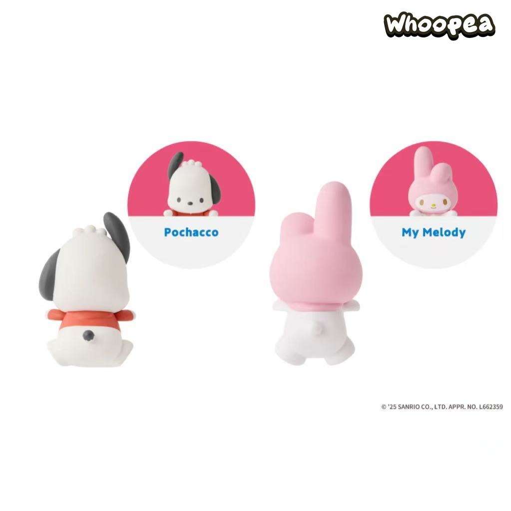 Sonny Angel × SANRl0 Characters HIPPERS HK AND FRIENDS Decorative Mini Figures Blind Box