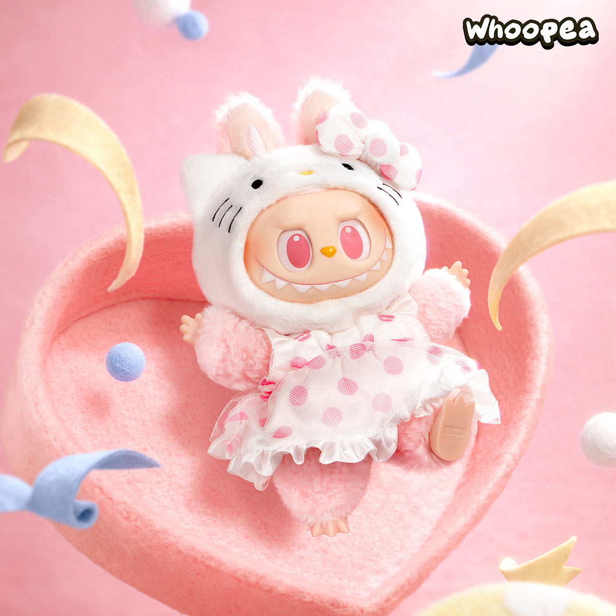 THE MONSTERS x Hello Kitty and Friends Series-Vinyl Plush Pendant Blind Box