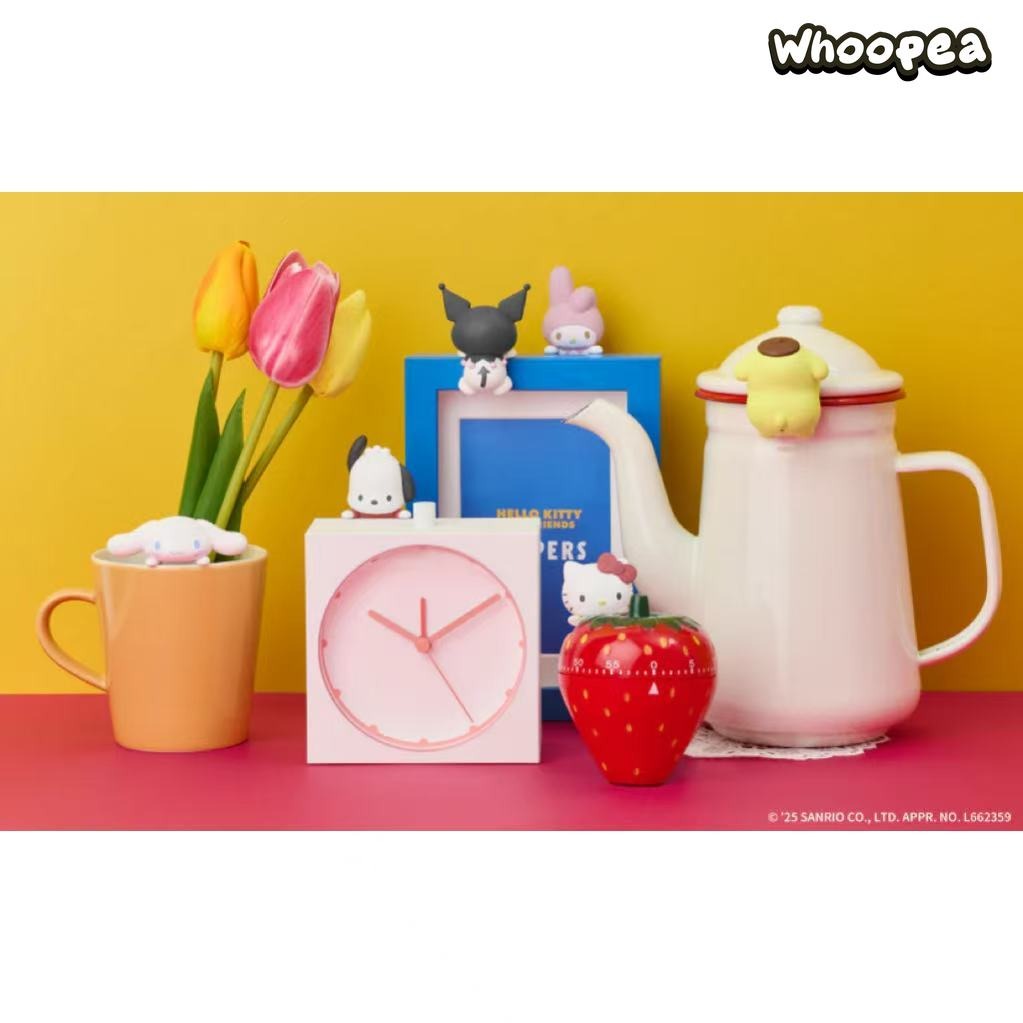 Sonny Angel × SANRl0 Characters HIPPERS HK AND FRIENDS Decorative Mini Figures Blind Box