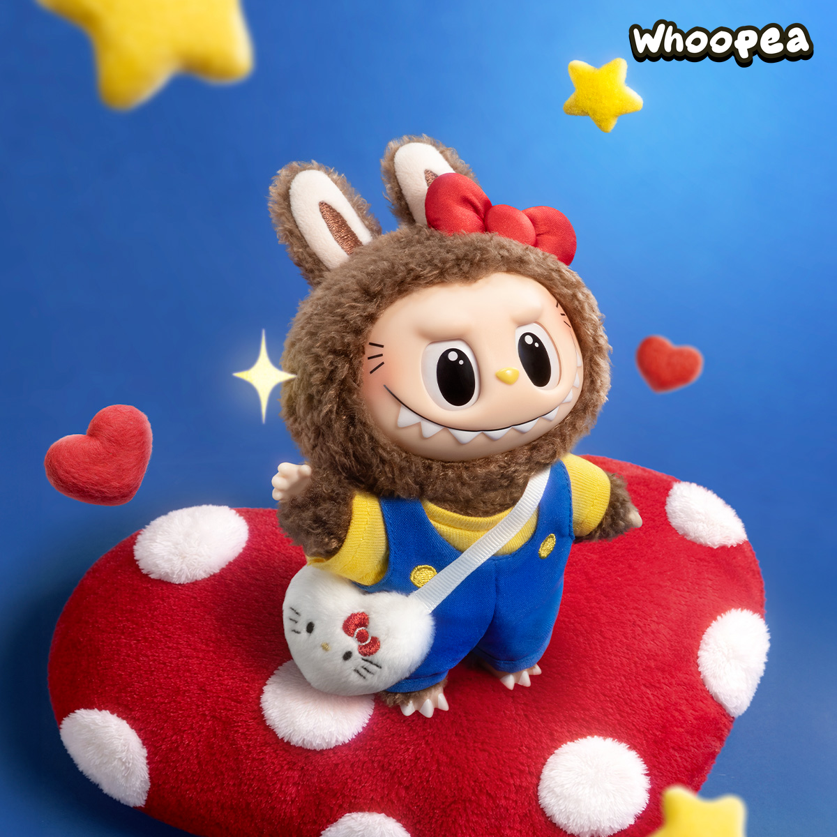 THE MONSTERS x Hello Kitty and Friends Series-Vinyl Plush Pendant Blind Box