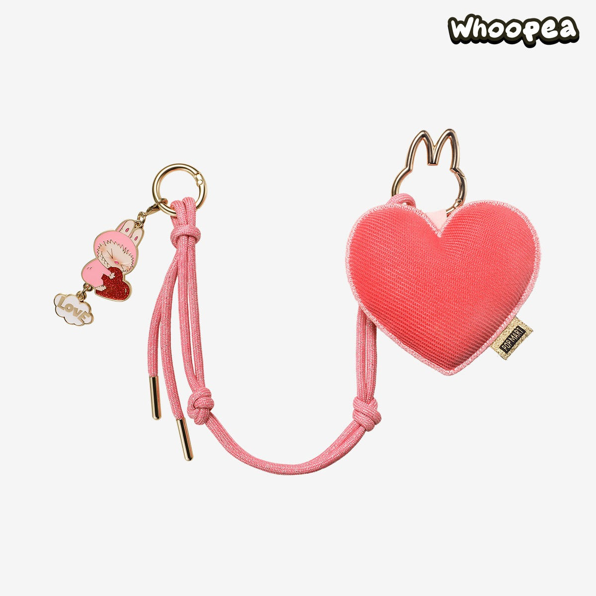 THE MONSTERS Labubu Pin for Love Series- Letter Pendant Blind Box (A-M)