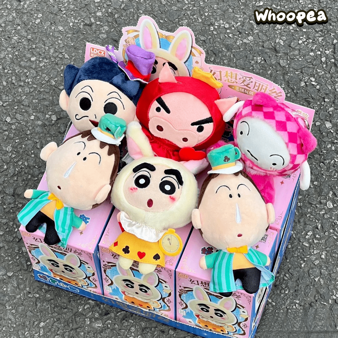 Crayon Shin-chan In Wonderland Series Plush Blind Box