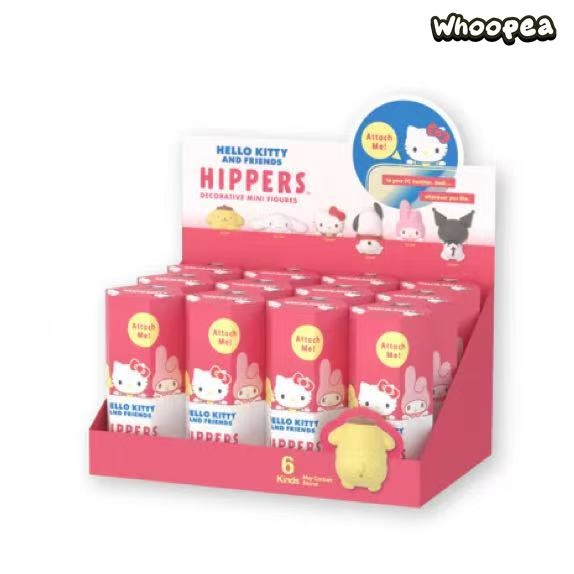 Sonny Angel × SANRl0 Characters HIPPERS HK AND FRIENDS Decorative Mini Figures Blind Box