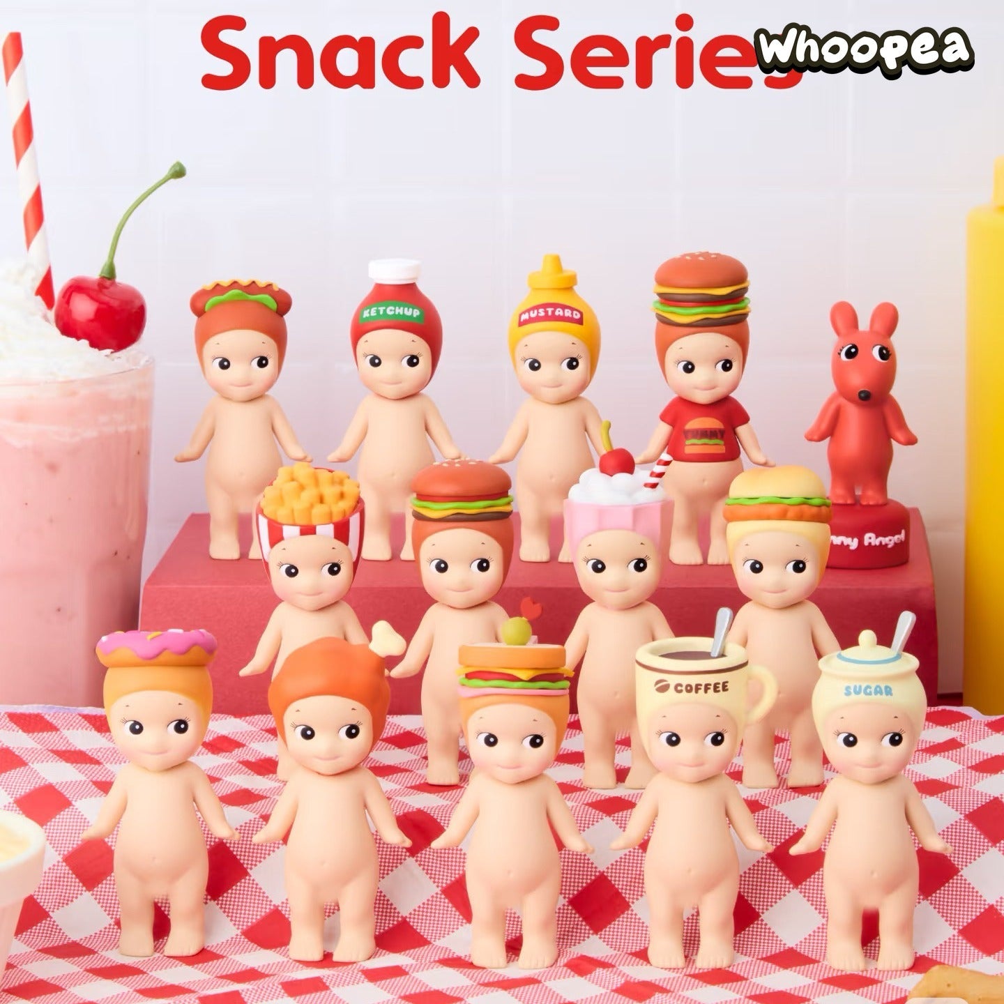 Sonny Angel Snack Series Figures, Blind Box