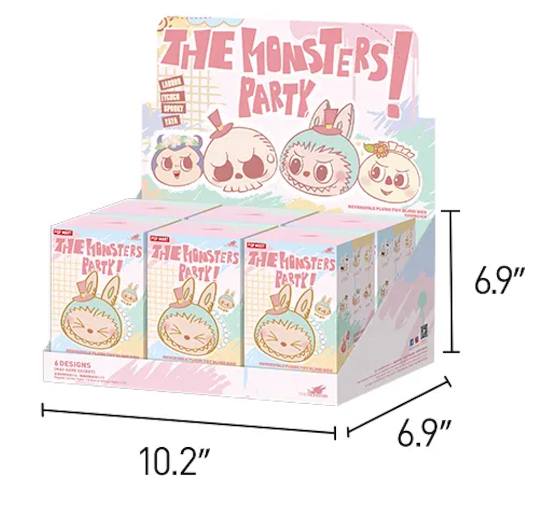 THE MONSTERS Party Series - Reversible Plush Blind Box