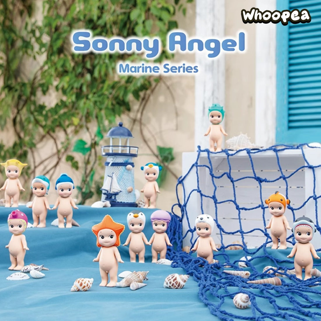 Sonny Angel Marine Series Figures, Blind Box