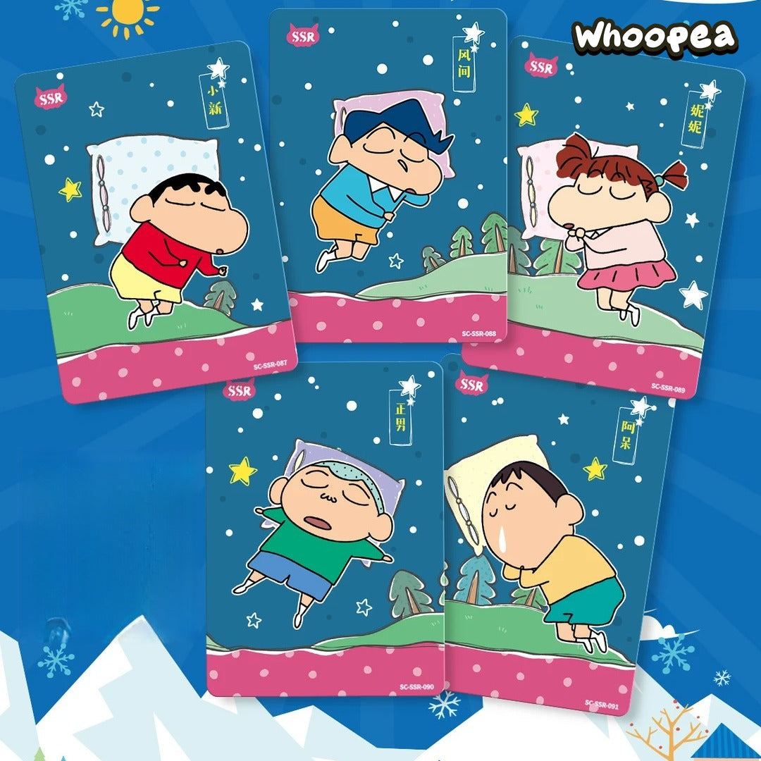 Crayon Shin-chan Winter Joy V5 Series Trading Card Blind Box (PRE-ORDER)