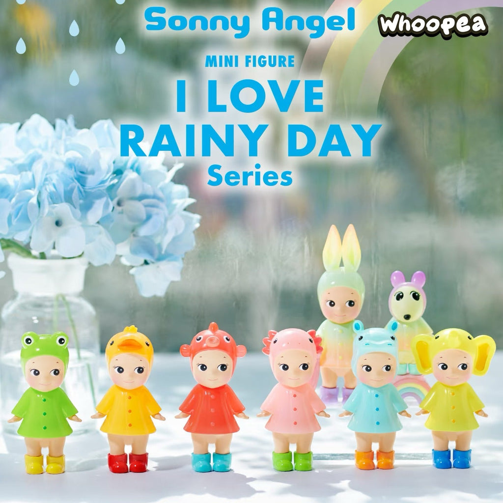 Sonny Angel I LOVE RAINY DAY Series Figures, Blind Box