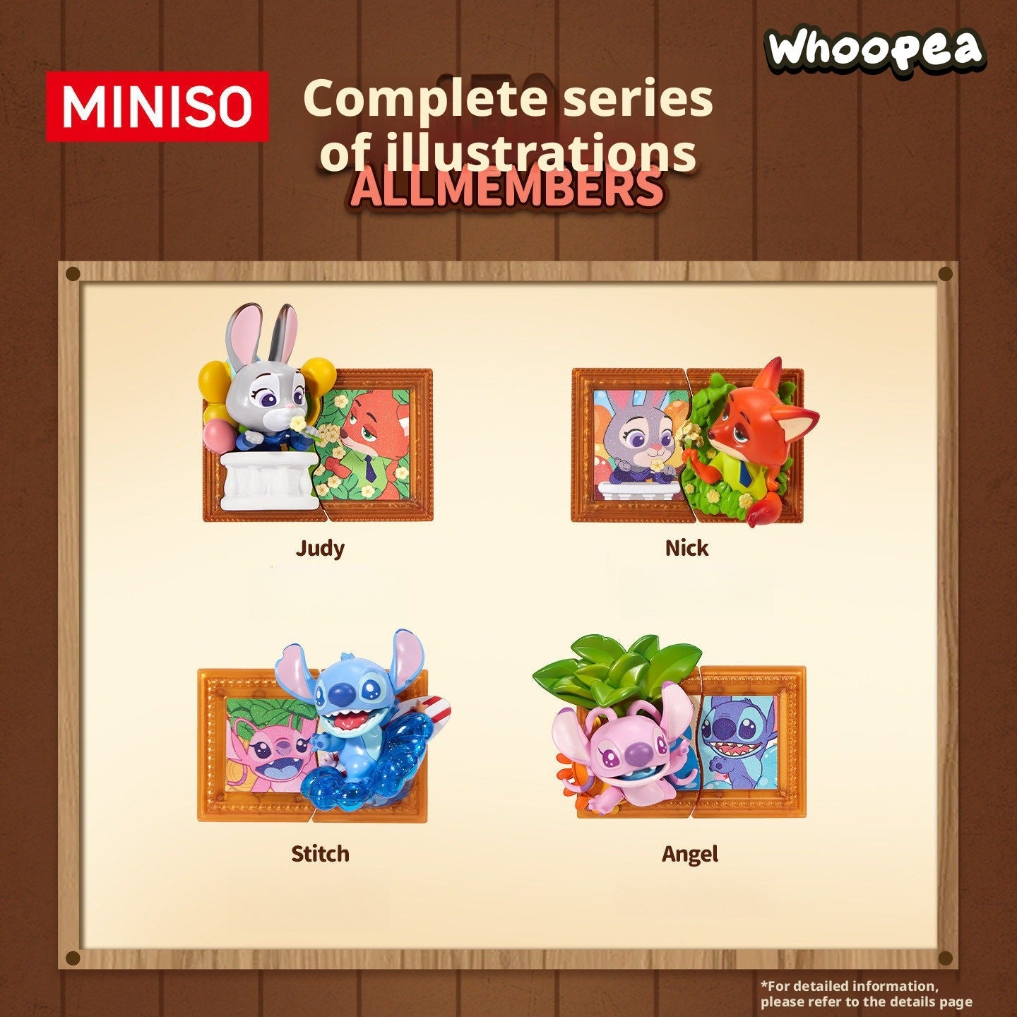 MINISO Artistic Masterpiece Series Fridge Magnet Blind Box