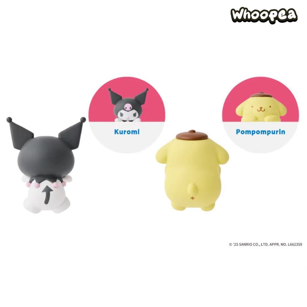 Sonny Angel × SANRl0 Characters HIPPERS HK AND FRIENDS Decorative Mini Figures Blind Box