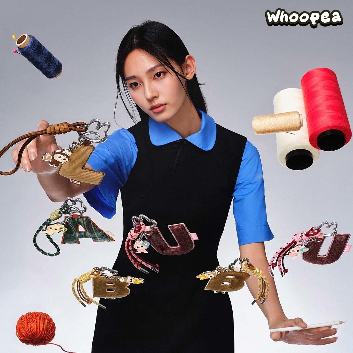 THE MONSTERS Labubu Pin for Love Series- Letter Pendant Blind Box (A-M)