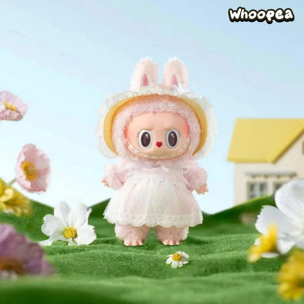 The Monsters Mokoko Fall Into Spring Series Pendant & Vinyl Plush Doll, Mokoko V2