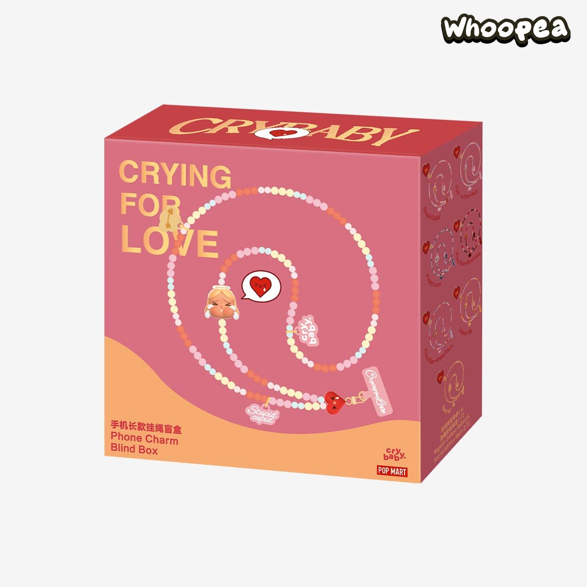 CRYBABY Crying For Love Series-Phone Charm Blind Box