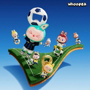 THE MONSTERS × FIFA SERIES - Bottle Opener Fridge Magnet Blind Box