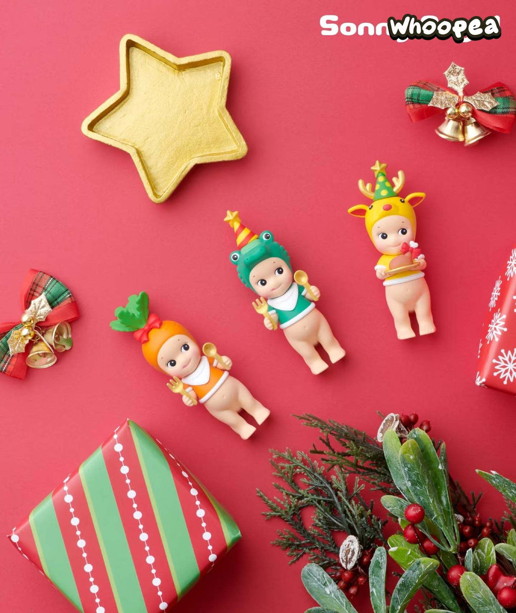 Sonny Angel Christmas Dinner Series Figures, Blind Box